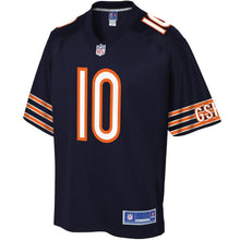 Load image into Gallery viewer, Youth Chicago Bears Mitchell Trubisky NFL Pro Line Navy Player Jersey