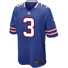 Load image into Gallery viewer, Youth Buffalo Bills EJ Manuel Nike White/Royal Alternate Game Jersey