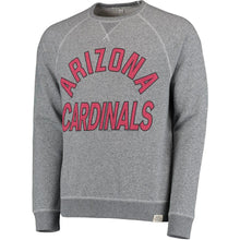 Load image into Gallery viewer, Men's Arizona Cardinals Junk Food Heathered Gray Formation Fleece Sweatshirt