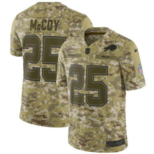 Load image into Gallery viewer, Buffalo Bills LeSean McCoy Camo Jersey 2018 - 2019