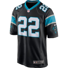 Load image into Gallery viewer, Youth Carolina Panthers Christian McCaffrey Nike Black/Blue Game Jersey