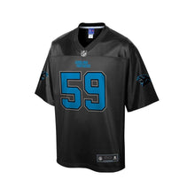 Load image into Gallery viewer, Youth Carolina Panthers Luke Kuechly NFL Pro Line Black Reverse Fashion Jersey