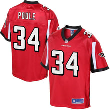Load image into Gallery viewer, Youth Atlanta Falcons Brian Poole NFL Pro Line Red Player Jersey