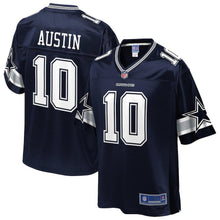 Load image into Gallery viewer, Youth Dallas Cowboys Tavon Austin NFL Pro Line Navy Player Jersey