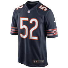 Load image into Gallery viewer, Youth Chicago Bears Khalil Mack Nike Navy Game Jersey