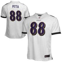 Load image into Gallery viewer, Youth Baltimore Ravens Dennis Pitta Nike White Game Jersey