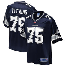 Load image into Gallery viewer, Youth Dallas Cowboys Cameron Fleming NFL Pro Line Navy Player Jersey