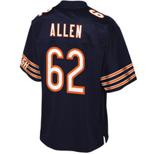 Load image into Gallery viewer, Youth Chicago Bears Dejon Allen NFL Pro Line Navy Player Jersey