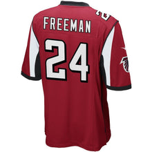 Load image into Gallery viewer, Youth Atlanta Falcons Devonta Freeman Nike Black Game Jersey