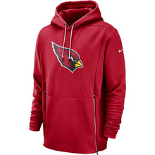 Load image into Gallery viewer, Men's Arizona Cardinals Nike Cardinal Sideline Performance Player Pullover Hoodie