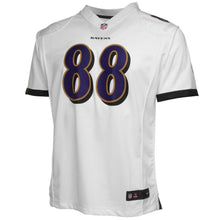 Load image into Gallery viewer, Youth Baltimore Ravens Dennis Pitta Nike White Game Jersey