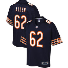 Load image into Gallery viewer, Youth Chicago Bears Dejon Allen NFL Pro Line Navy Player Jersey