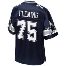 Load image into Gallery viewer, Youth Dallas Cowboys Cameron Fleming NFL Pro Line Navy Player Jersey