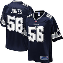 Load image into Gallery viewer, Youth Dallas Cowboys Datone Jones NFL Pro Line Navy Player Jersey