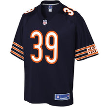 Load image into Gallery viewer, Youth Chicago Bears Eddie Jackson NFL Pro Line Navy Player Jersey