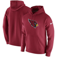 Load image into Gallery viewer, Men's Arizona Cardinals Nike Cardinal Club Fleece Pullover Hoodie