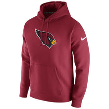 Load image into Gallery viewer, Men's Arizona Cardinals Nike Cardinal Club Fleece Pullover Hoodie
