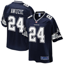 Load image into Gallery viewer, Youth Dallas Cowboys Chidobe Awuzie NFL Pro Line Navy Team Color Player Jersey