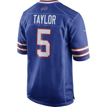Load image into Gallery viewer, Youth Buffalo Bills Tyrod Taylor Nike White/Royal Game Jersey