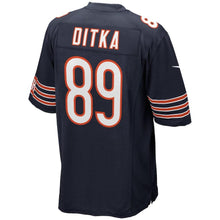 Load image into Gallery viewer, Nike Mike Ditka Chicago Bears Youth Retired Game Jersey - Navy Blue