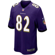 Load image into Gallery viewer, Youth Baltimore Ravens Torrey Smith Nike Purple Team Color Game Jersey