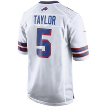 Load image into Gallery viewer, Youth Buffalo Bills Tyrod Taylor Nike White/Royal Game Jersey