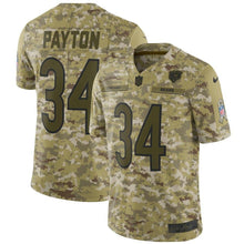 Load image into Gallery viewer, Chicago Bears Walter Payton Camo Jersey 2018 - 2019