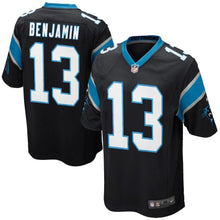 Load image into Gallery viewer, Youth Carolina Panthers Kelvin Benjamin Nike Black/Blue Team Color Game Jersey