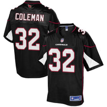 Load image into Gallery viewer, Youth Arizona Cardinals Derrick Coleman NFL Pro Line Black Alternate Player Jersey