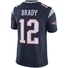 Load image into Gallery viewer, Tom Brady New England Patriots Youth Vapor Untouchable Limited Player Jersey - Navy 2018/2019 Super Bowl