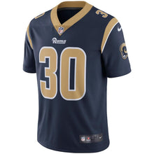 Load image into Gallery viewer, TODD GURLEY II LOS ANGELES RAMS SUPER BOWL YOUTH VAPOR UNTOUCHABLE LIMITED PLAYER JERSEY - NAVY 2018/2019