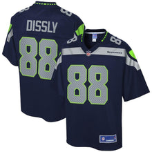 Load image into Gallery viewer, Will Dissly Seattle Seahawks Pro Line Player Jersey – College Navy 2018/2019