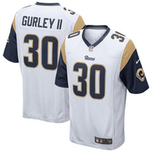 Load image into Gallery viewer, TODD GURLEY II LOS ANGELES RAMS SUPER BOWL GAME JERSEY – WHITE