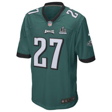Load image into Gallery viewer, Men's Malcolm Jenkins Midnight Green Philadelphia Eagles Super Bowl LII Champions Patch Game Jersey 2019