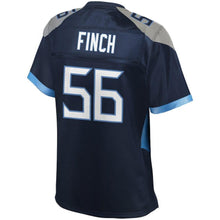 Load image into Gallery viewer, Sharif Finch Tennessee Titans Pro Line Women's Jersey – Navy 2018/2019