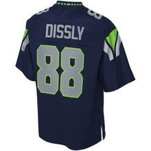 Load image into Gallery viewer, Will Dissly Seattle Seahawks Pro Line Player Jersey – College Navy 2018/2019