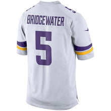 Load image into Gallery viewer, Teddy Bridgewater Minnesota Vikings Limited Jersey - White 2018/2019