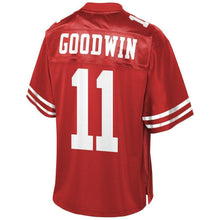 Load image into Gallery viewer, Marquise Goodwin San Francisco 49ers NFL Youth Team Player Jersey – Scarlet 2018/2019