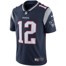 Load image into Gallery viewer, Tom Brady New England Patriots Youth Vapor Untouchable Limited Player Jersey - Navy 2018/2019 Super Bowl