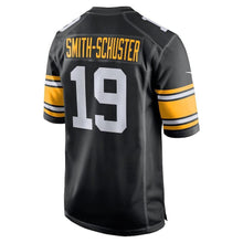 Load image into Gallery viewer, JuJu Smith-Schuster Pittsburgh Steelers Game Jersey - Black 2018/2019