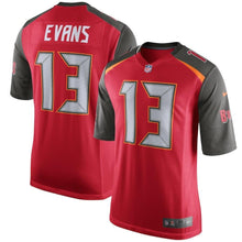 Load image into Gallery viewer, Mike Evans Tampa Bay Buccaneers Youth Team Color Game Jersey - Red 2018/2019