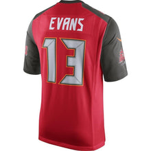 Load image into Gallery viewer, Mike Evans Tampa Bay Buccaneers Youth Team Color Game Jersey - Red 2018/2019